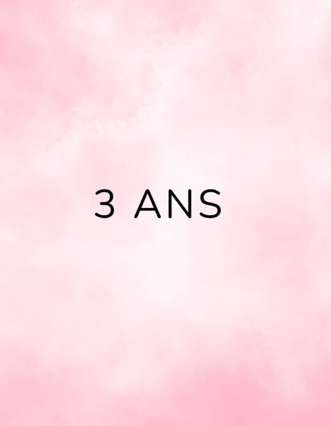 3 ans / filles