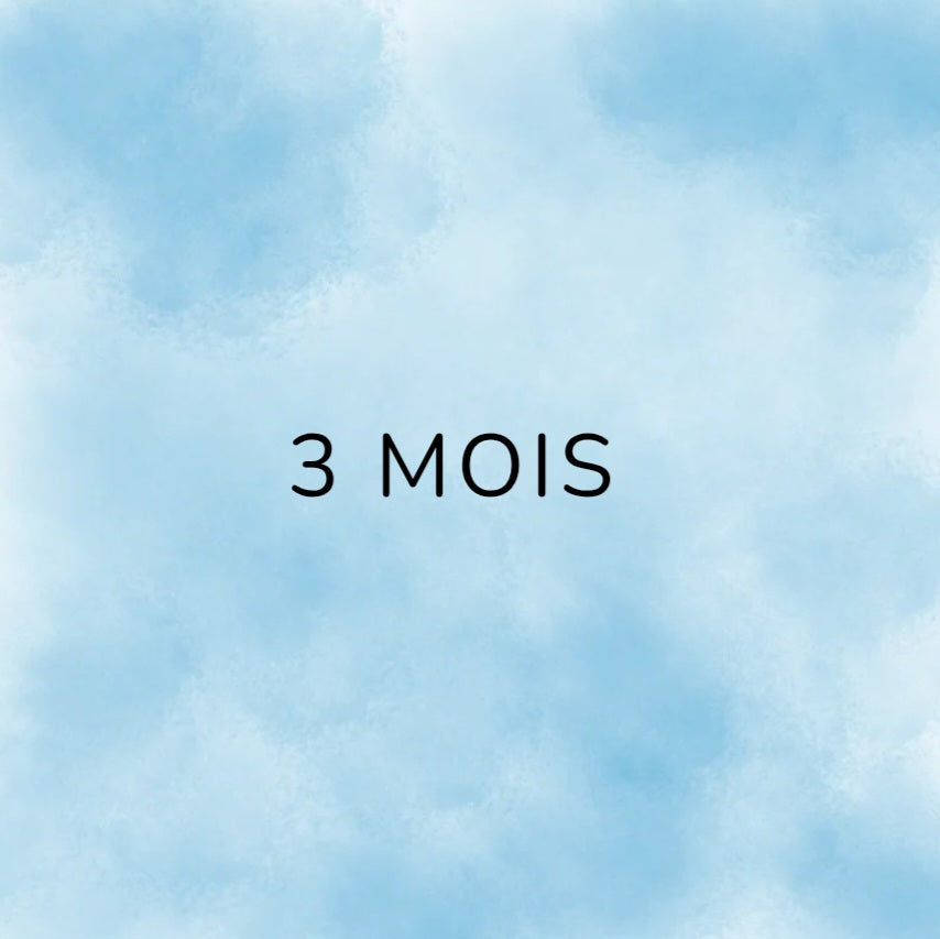 3 mois / garcons