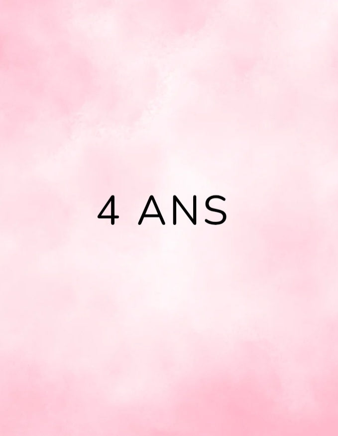 4 ans / filles