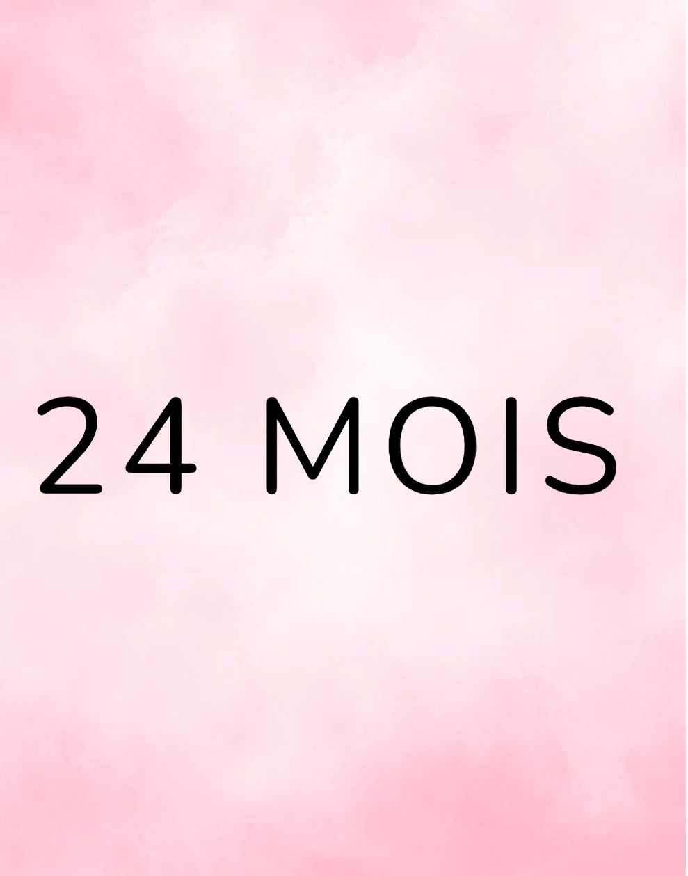 24 mois / filles