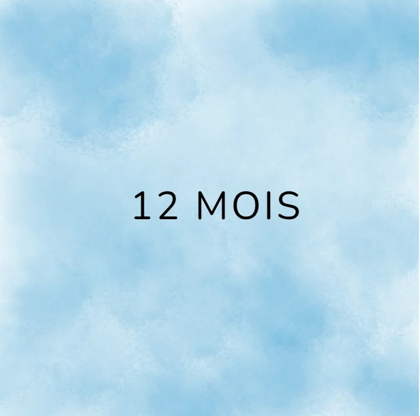 12 mois / garcons