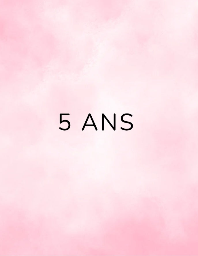 5 ans / filles