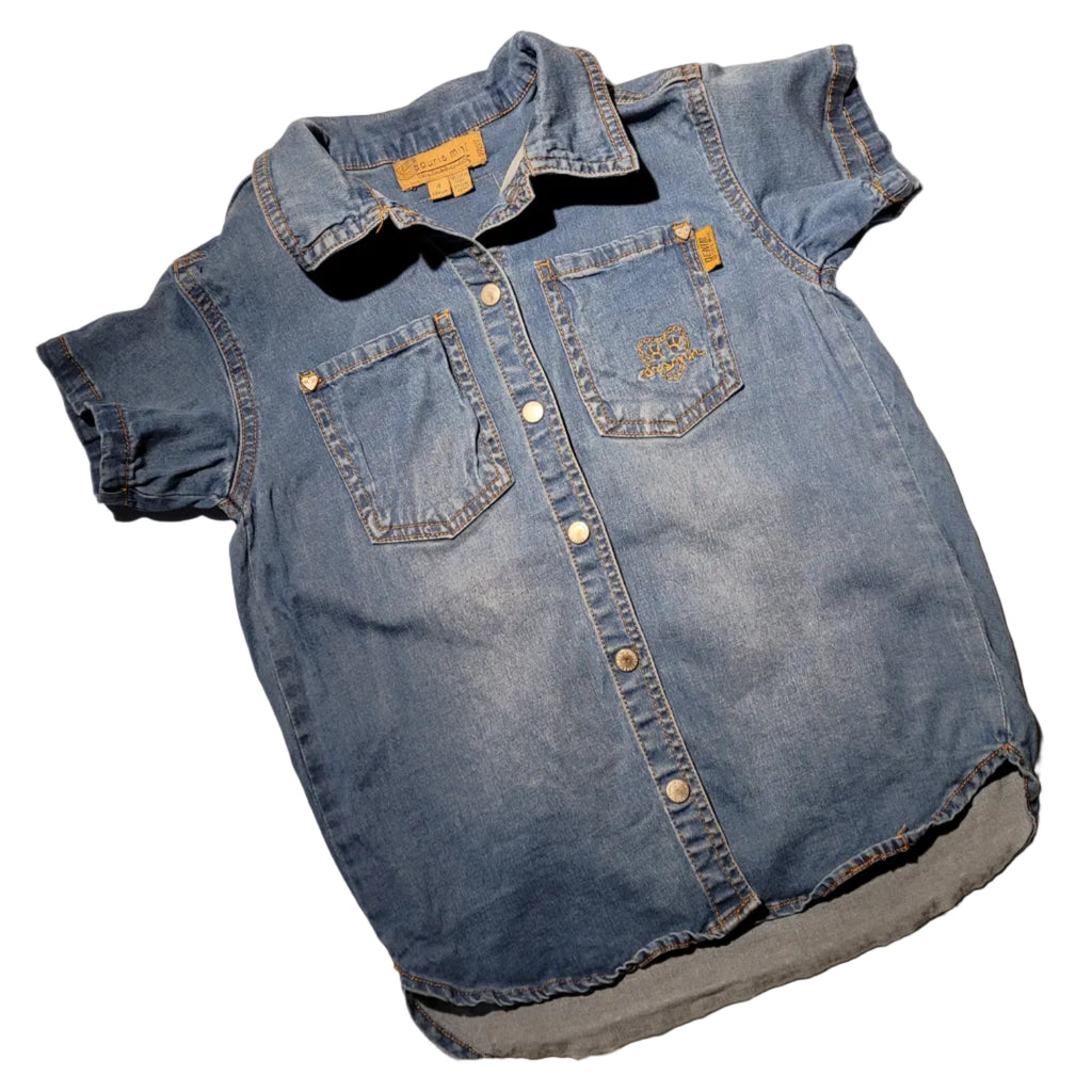 Souris mini - chemise - 4 ans