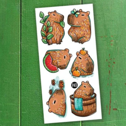 Tatouages Pico - Capybaras