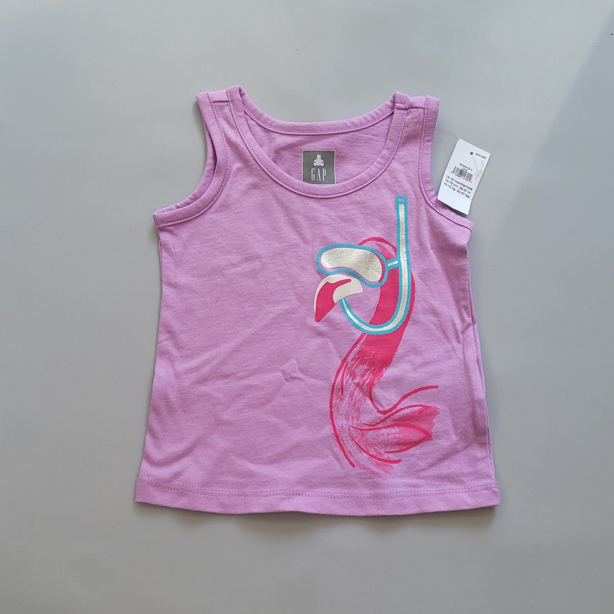 Neuf- Baby gap - camisole - 12/18 mois