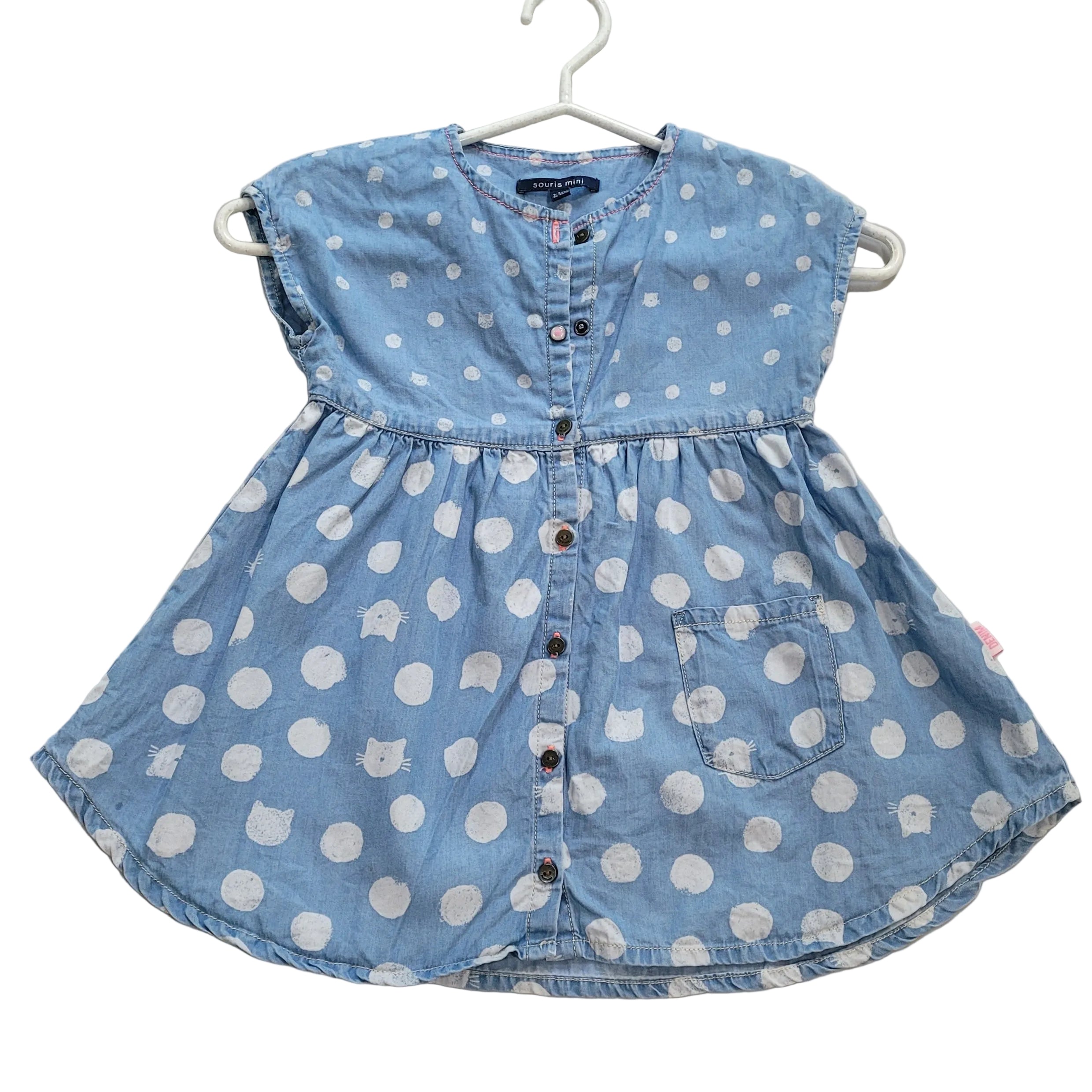 Souris mini - robe - 2/3 ans