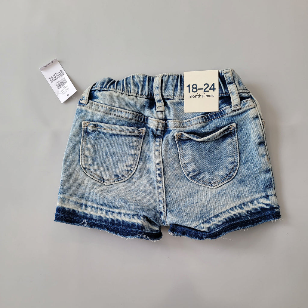 Neuf* Gap - short jeans - 18/24 mois