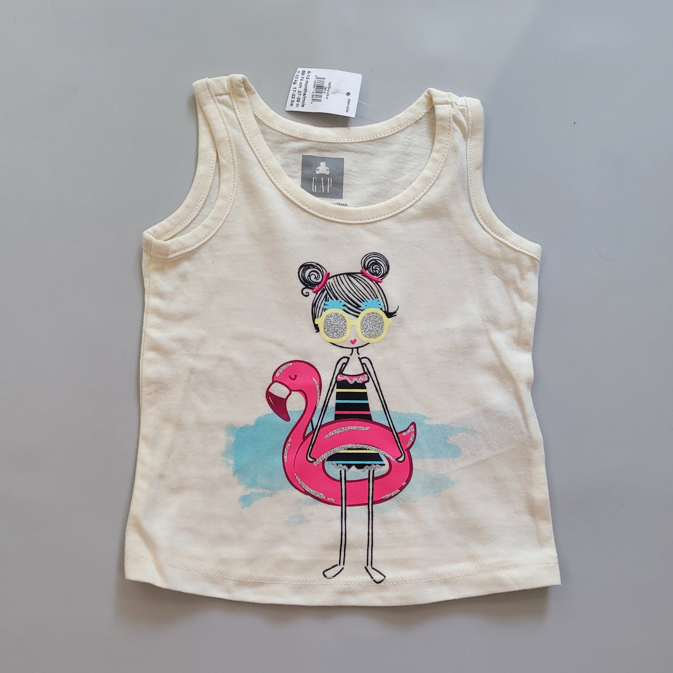 Neuf - Baby gap - camisole - 6/12 mois