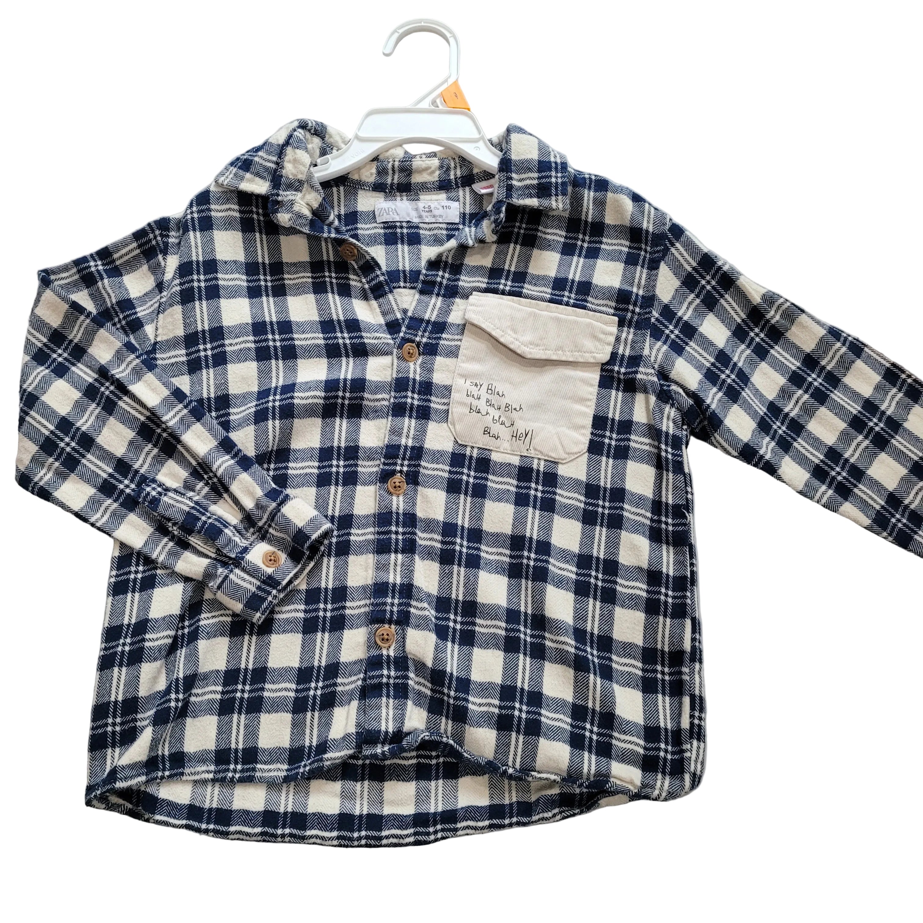 Zara - chemise- 4/5 ans